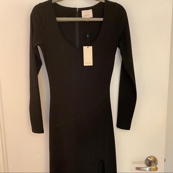 NEW Cinq a Sept “Gwen” long sleeve gown size 2 - Picture 3 of 8